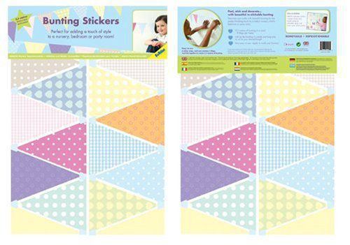 pegatinas o stickers de  triangulos de colores y diferentes dibujos